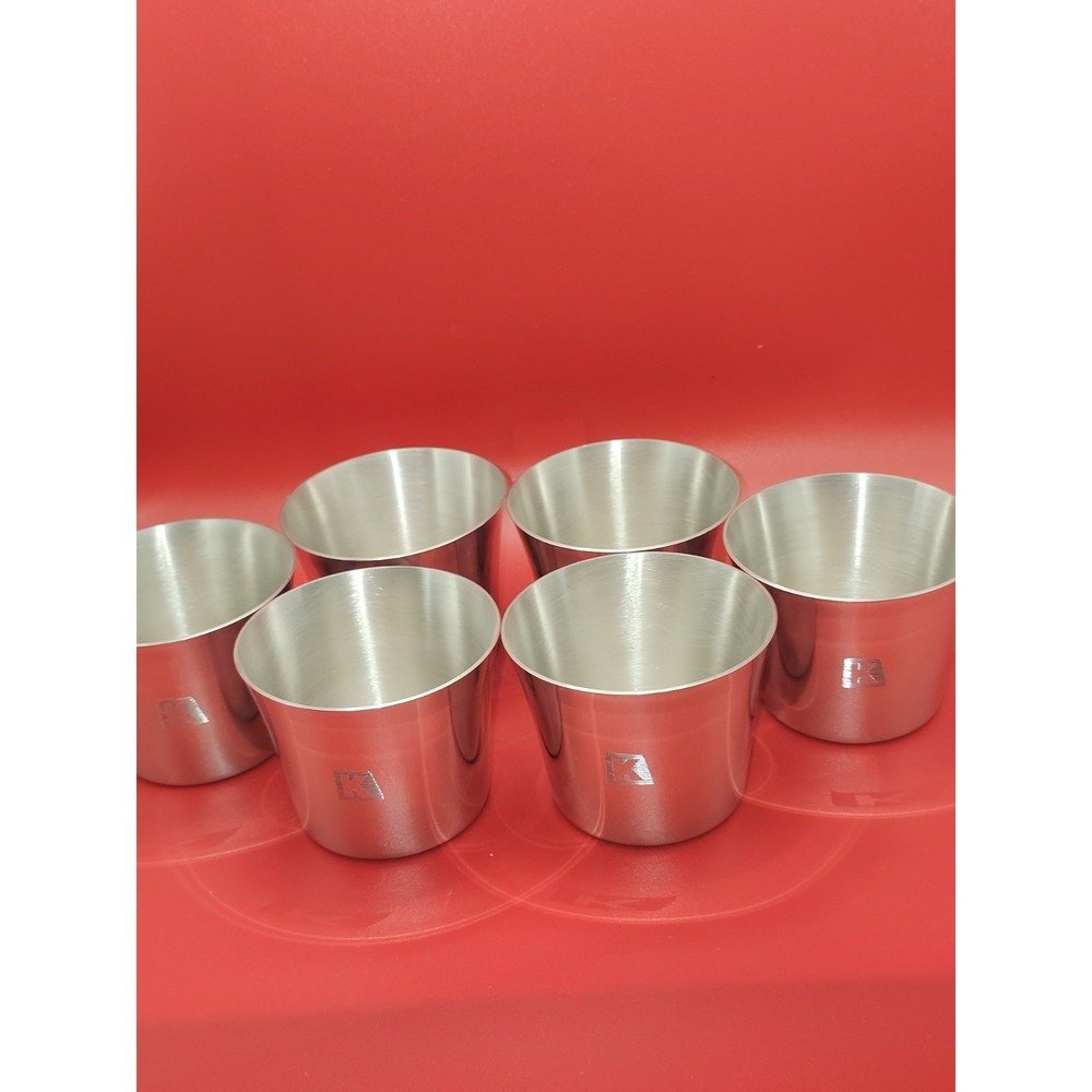 Vintage Kirk‎ Stieff Pewter Smithsonian Institute ENGRAVED K Washington Cup